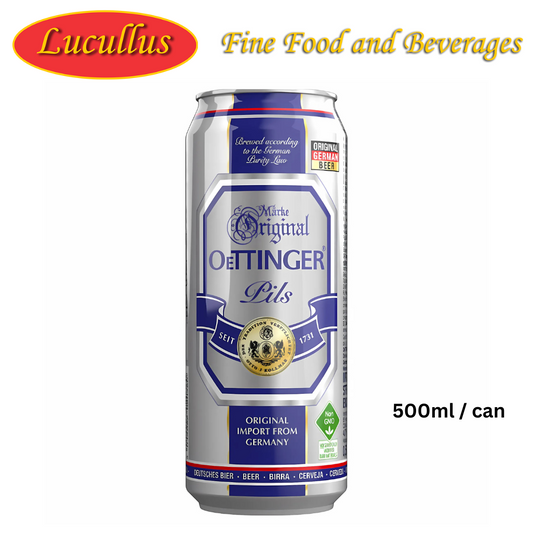 OETTINGER - PILSEN / PILS 500ML CAN 24PCS PER CASE