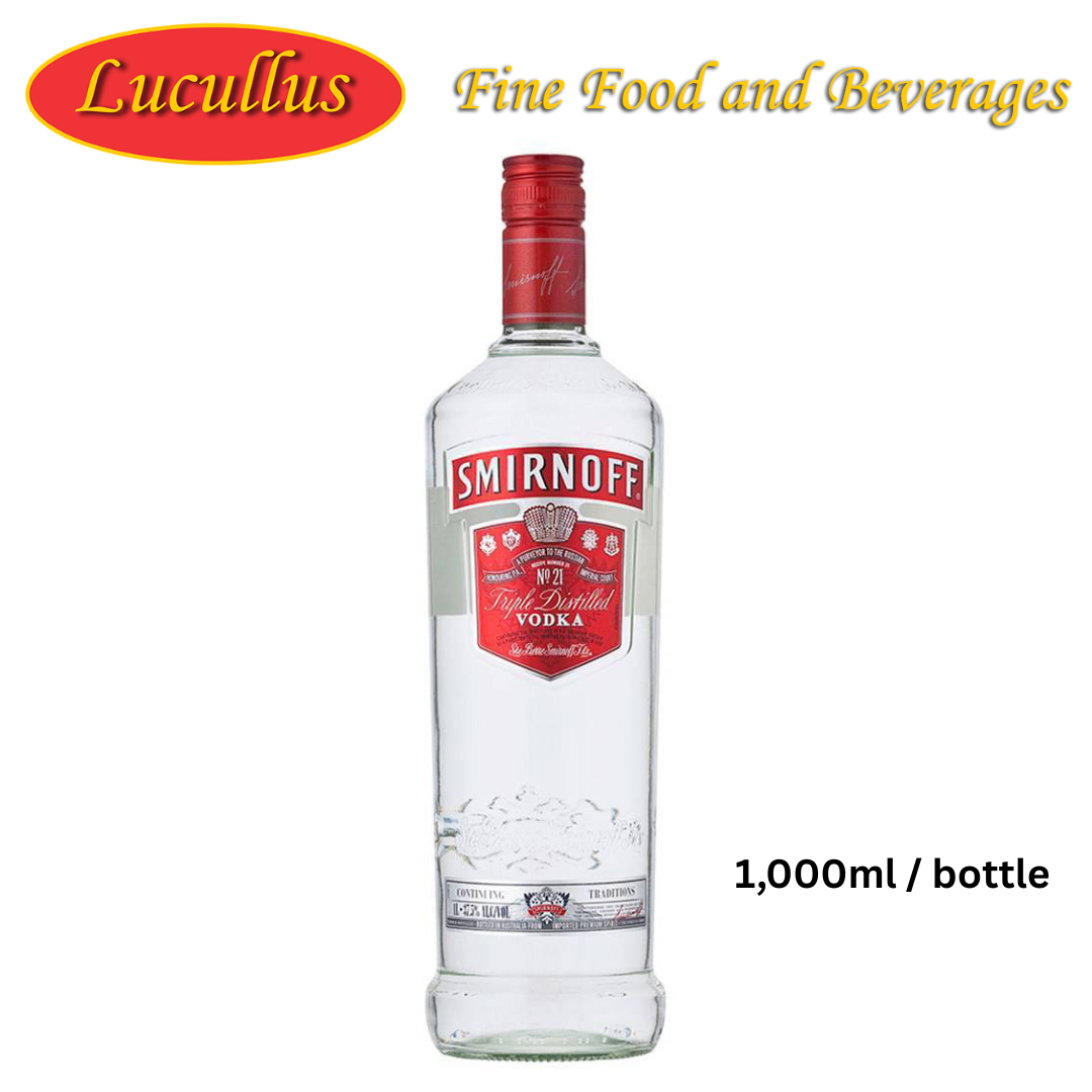 SMIRNOFF - VODKA 37,5% 1L