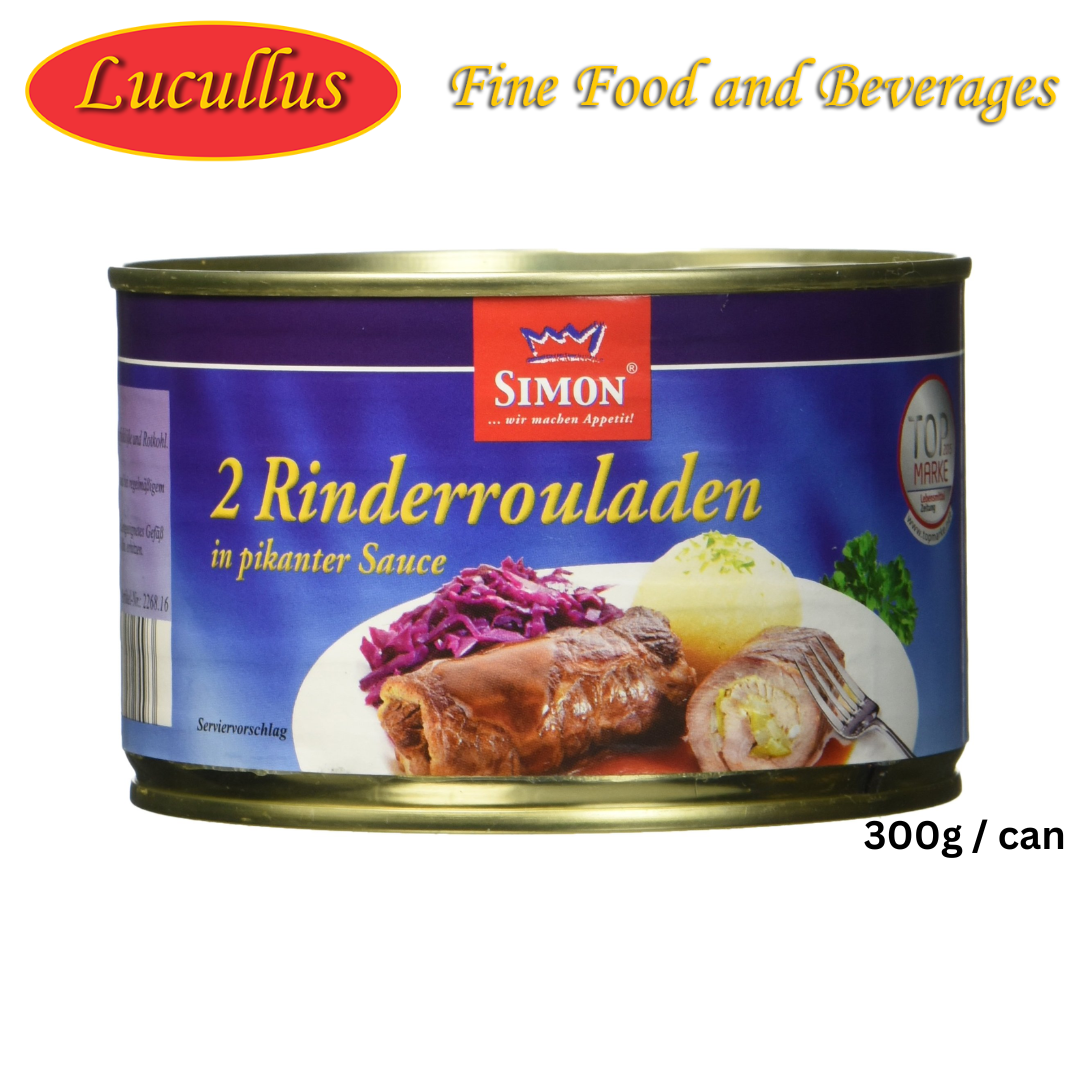 Simon - Beef Roll - 300 g can / Rindsroulade