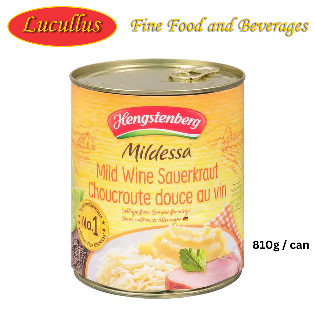 Hengstenberg - Mildessa Cabbage Sour - 810 g can / Sauerkraut