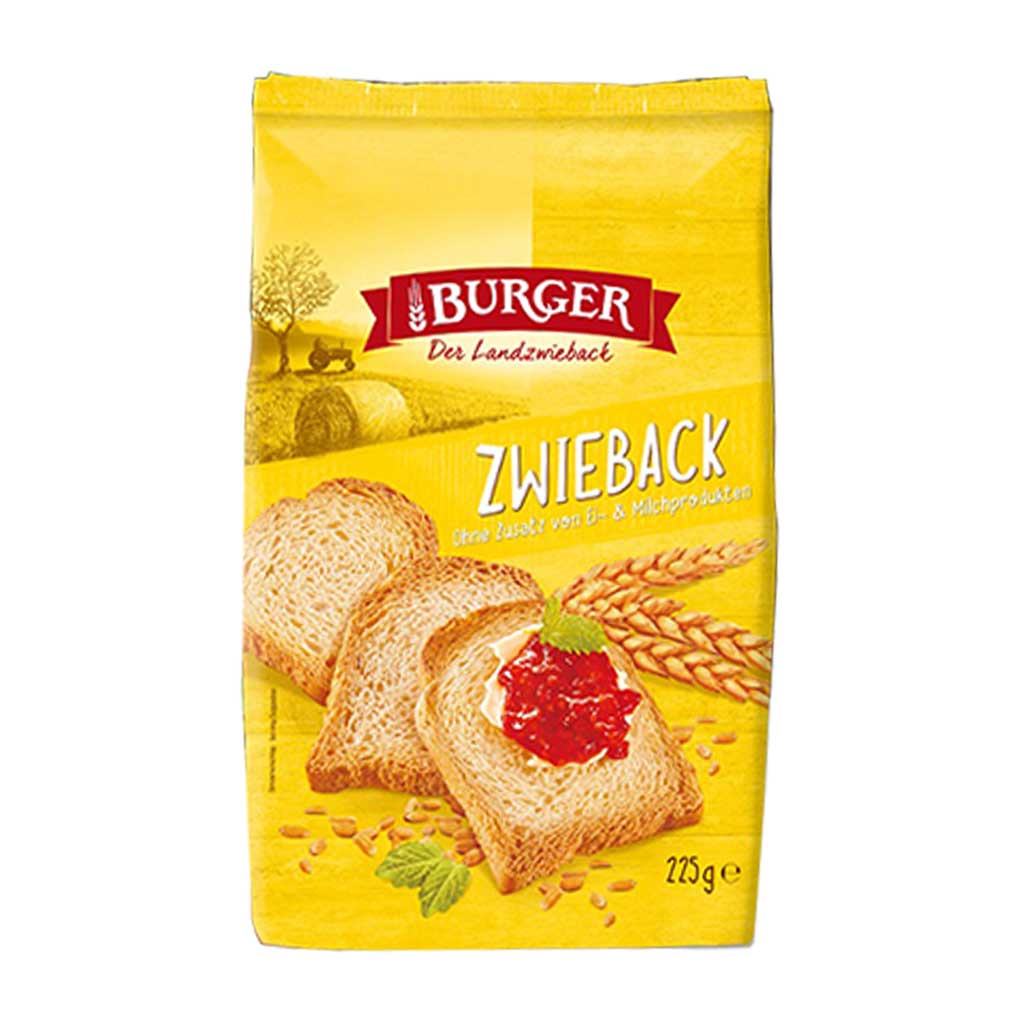 Burger Zwieback/ Burger rusks 225g – Lucullus Shop Burger Zwieback/ Burger rusks 225g – Lucullus Shop