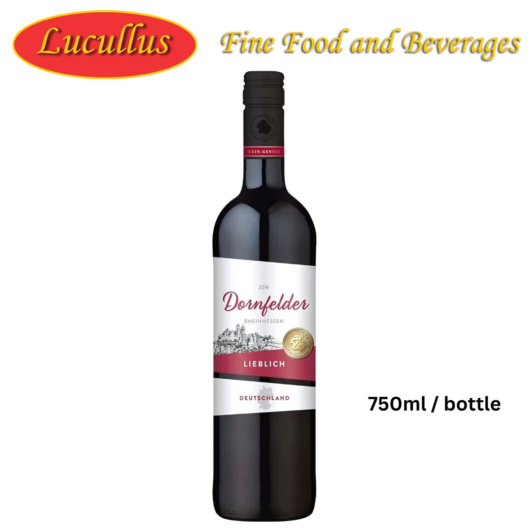 Wein-Genuss Dornfelder Leiblich 9.7 % alc vol 750ml