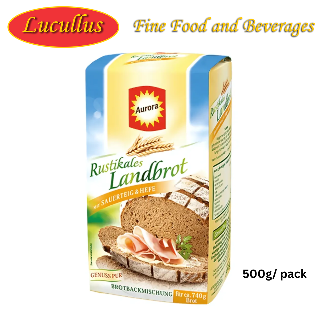 Aurora - Rustic Bread Baking Mix "Farm Style" - 500 g pck / Rustikales Bauernbrot Landbrot