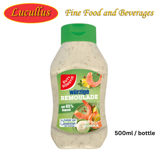 GUT & GÜNSTIG - REMOULADE / MAYONNAISE MIT KRÄUTER 500ML