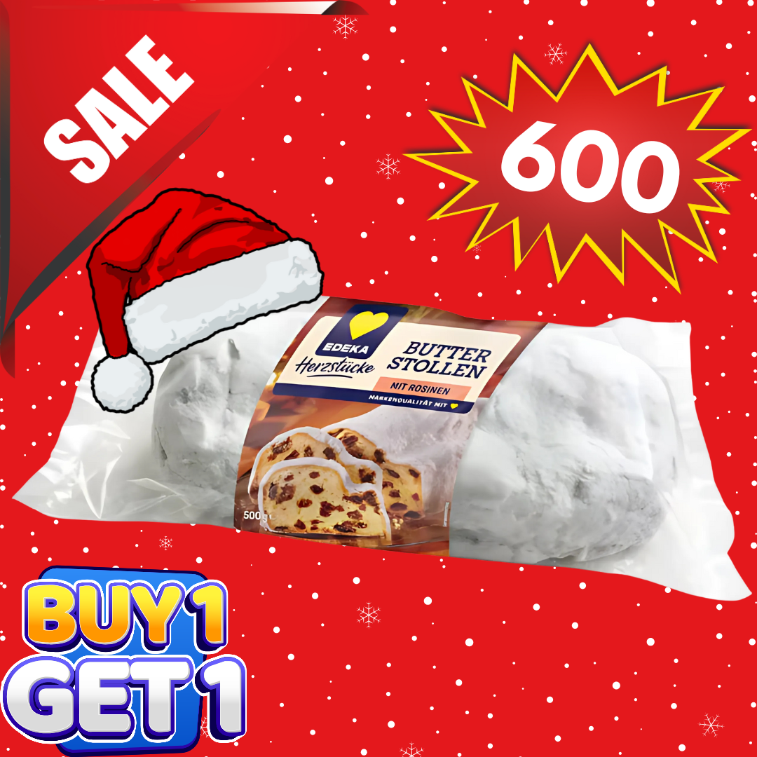 (BUY 1 GET 1) EDEKA - BUTTERSTOLLEN 500G