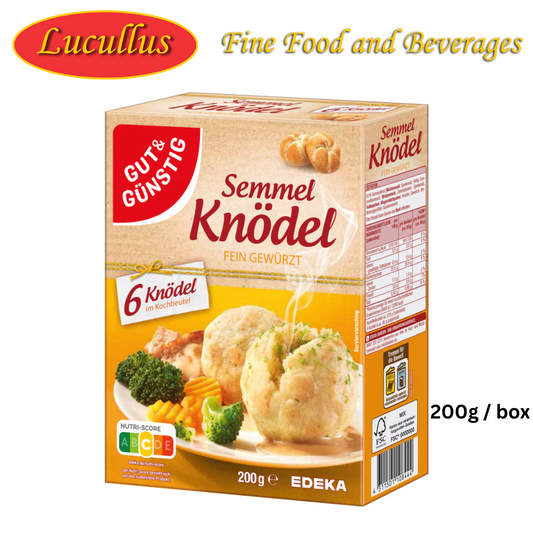GUT & GÜNSTIG - SEMMEL KNÖDEL IM KOCHBEUTEL 6 STÜCK PRO BEUTEL