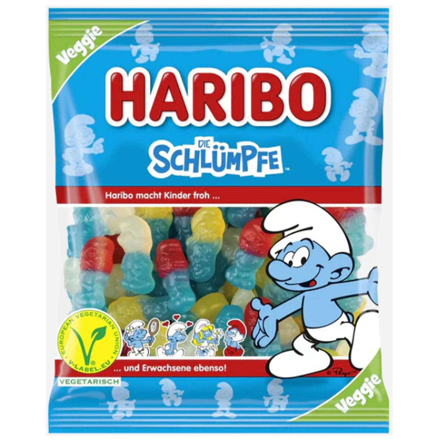 Haribo Smurfs - 200g / Die Schluempfe