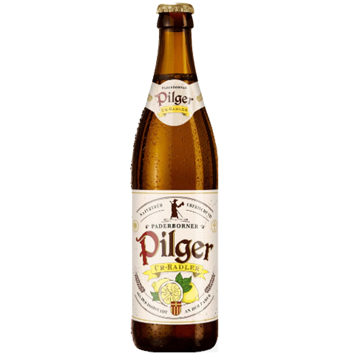 Paderborner - Pilger Radler - Unfiltered Lager with Lemonade - 500 ml btl / Pilger-Radler