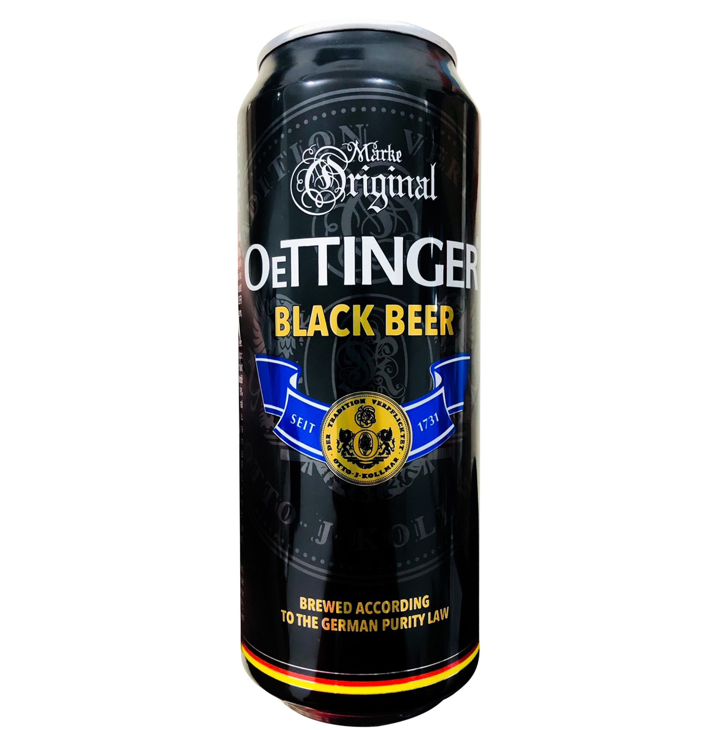 Oettinger Black Beer - 500 ml can - 24 per case / Schwarzbier