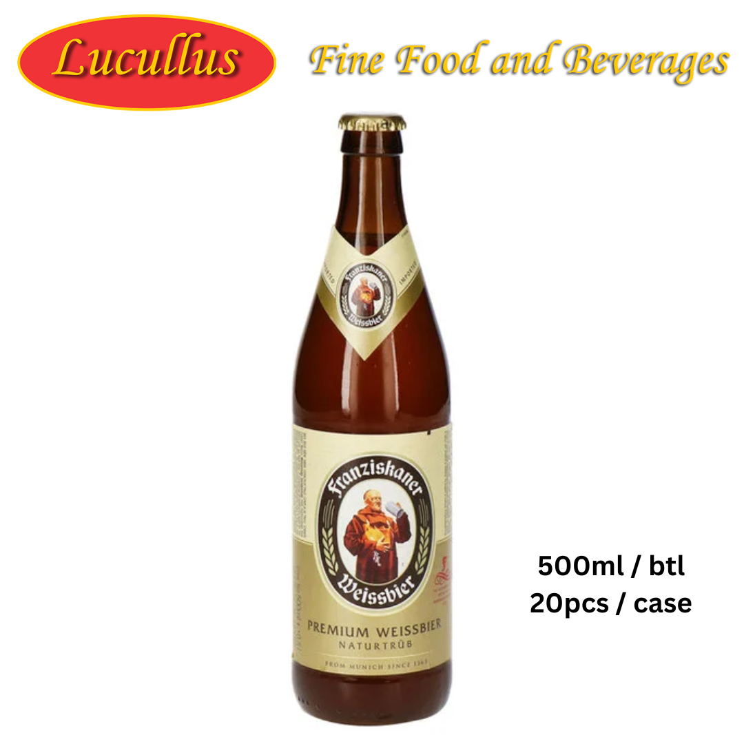 Franziskaner Wheat Beer - 500 ml btl - 20 per case / Weissbier