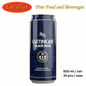 Oettinger Schwarzbier 500 ml Dose 24 Stück Karton