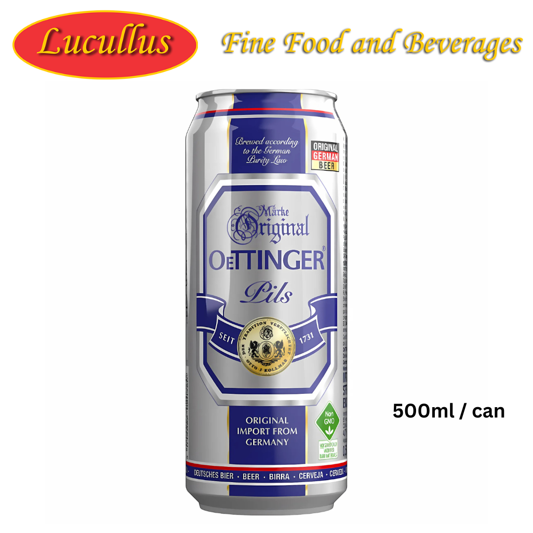 OETTINGER - PILSEN / PILS 500ML CAN 24PCS PER CASE
