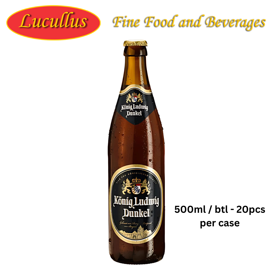 KÖNIG LUDWIG - DUNKELBIER / DARK BEER 500ML BTL 20PCS PER CASE