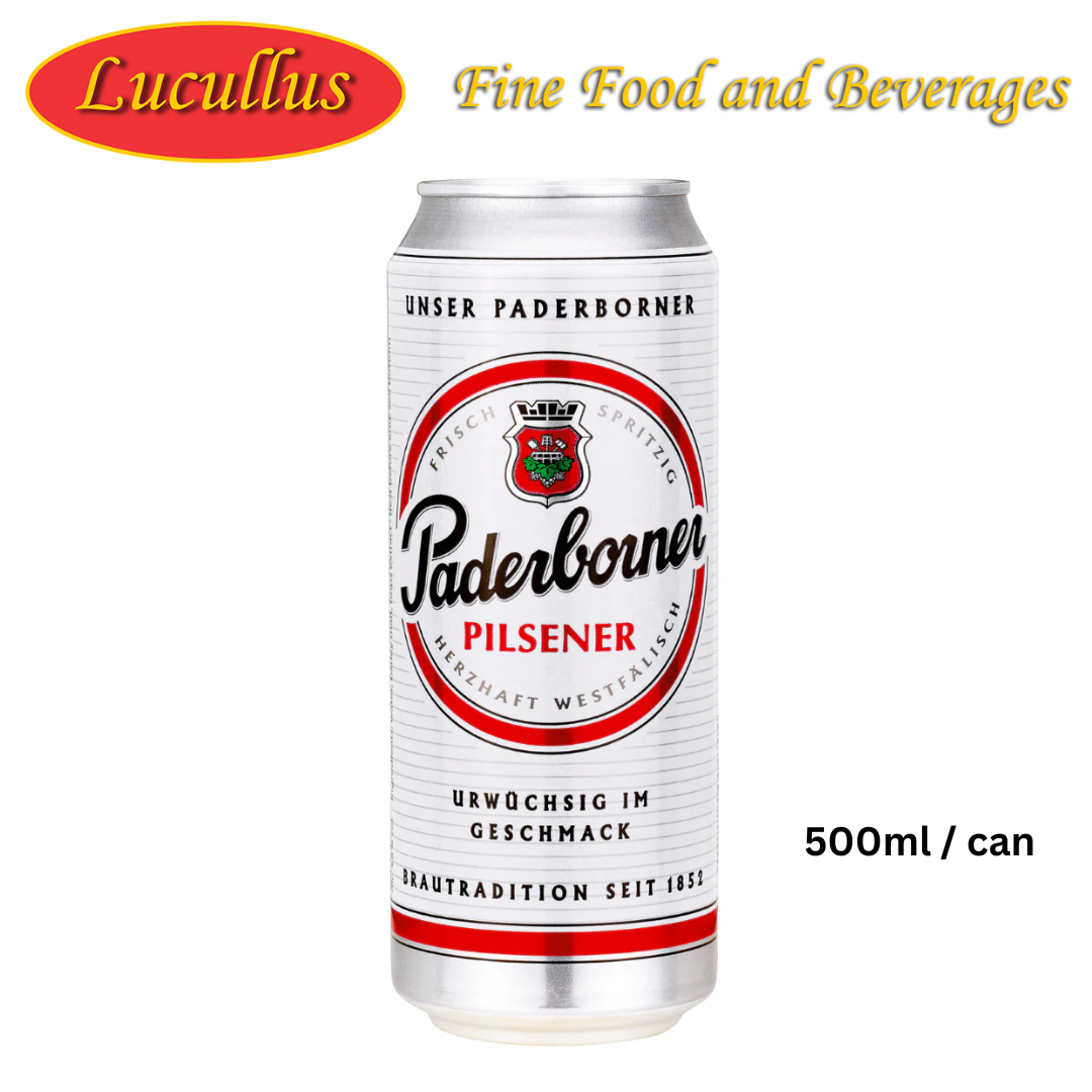 PADERBORNER - PILSENER 500ML CAN / 24PCS PER CASE