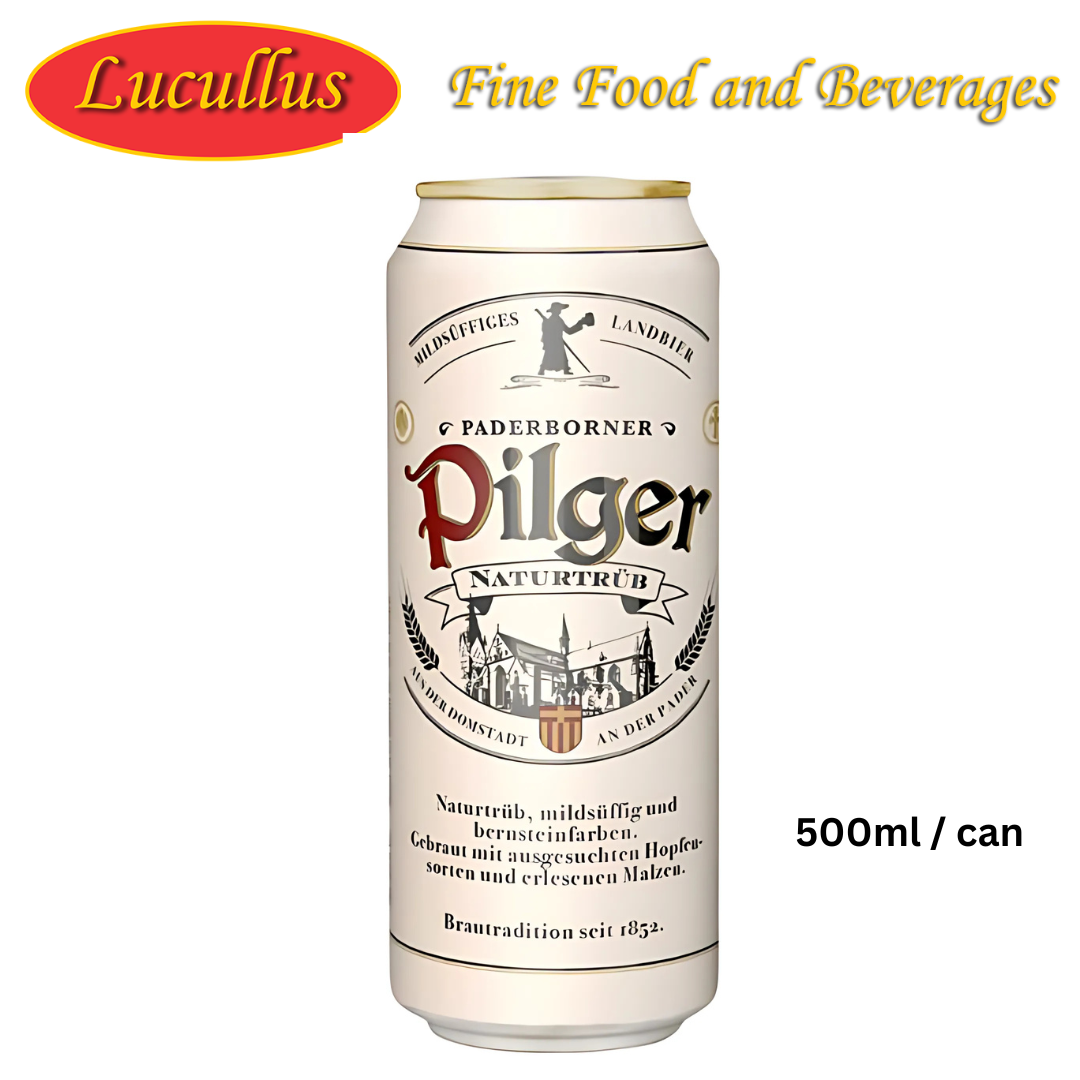 PADERBORNER - PILGER NATURTRÜB UNFILTERED LAGER 500ML CAN