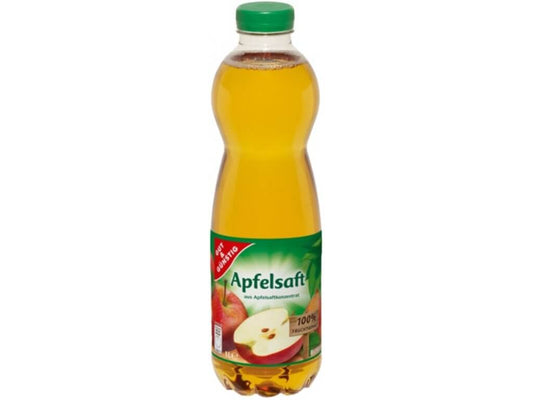 G+G - Apple Juice - 1000 ml btl / Apfelsaft