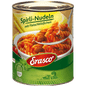 Erasco - Spirili Noodles with Meatballs - 800 g can / Spirili Nudeln mit Fleischklößen