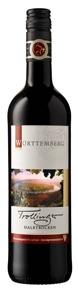 Wuerttemberg - Trollinger semidry - 750 ml btl / Trollinger halbtrocken