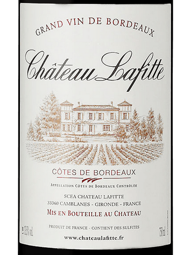 Chateau Lafitte - Bordeaux dry 2011 - 750 ml btl / Bordeaux trocken