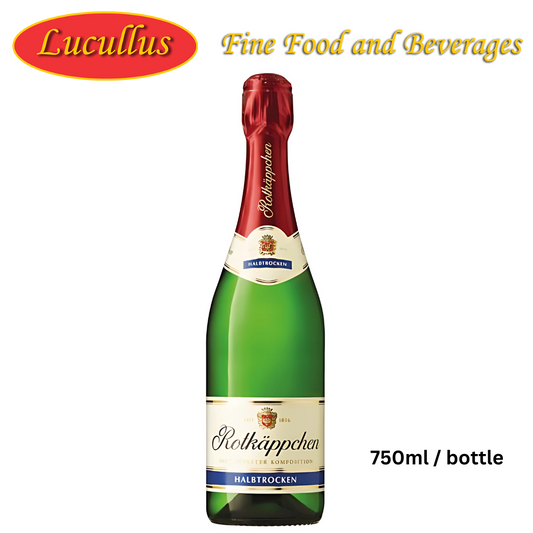 ROTKÄPPCHEN - SEKT HALBTROCKEN / SPARKLING SEMI DRY WINE 750ML
