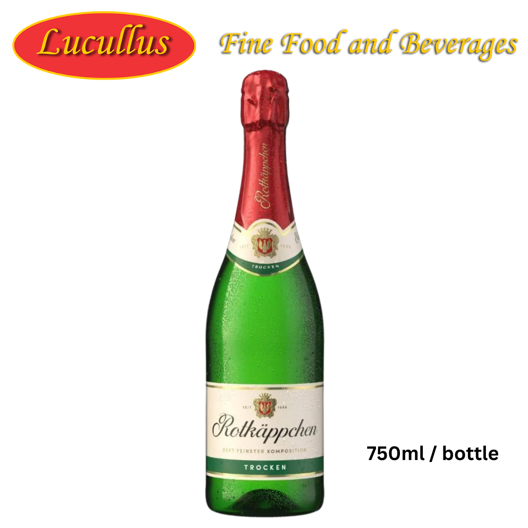 RÖTKÄPPCHEN - SEKT TROCKEN / SPARKLING WINE DRY 750ML