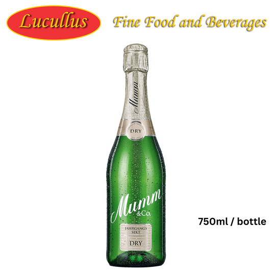 MUMM & CO. JAHRGANGS SEKT DRY 750ML