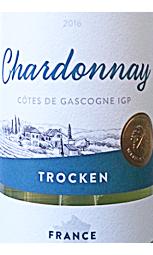 Cotes de Gascogne - Chardonnay IGP - 750 ml btl / Chardonnay