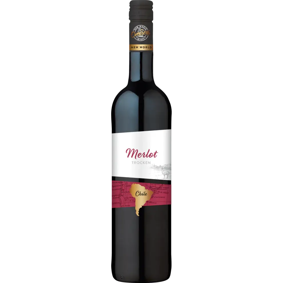 Overseas Merlot dry - 750 ml btl / Merlot trocken