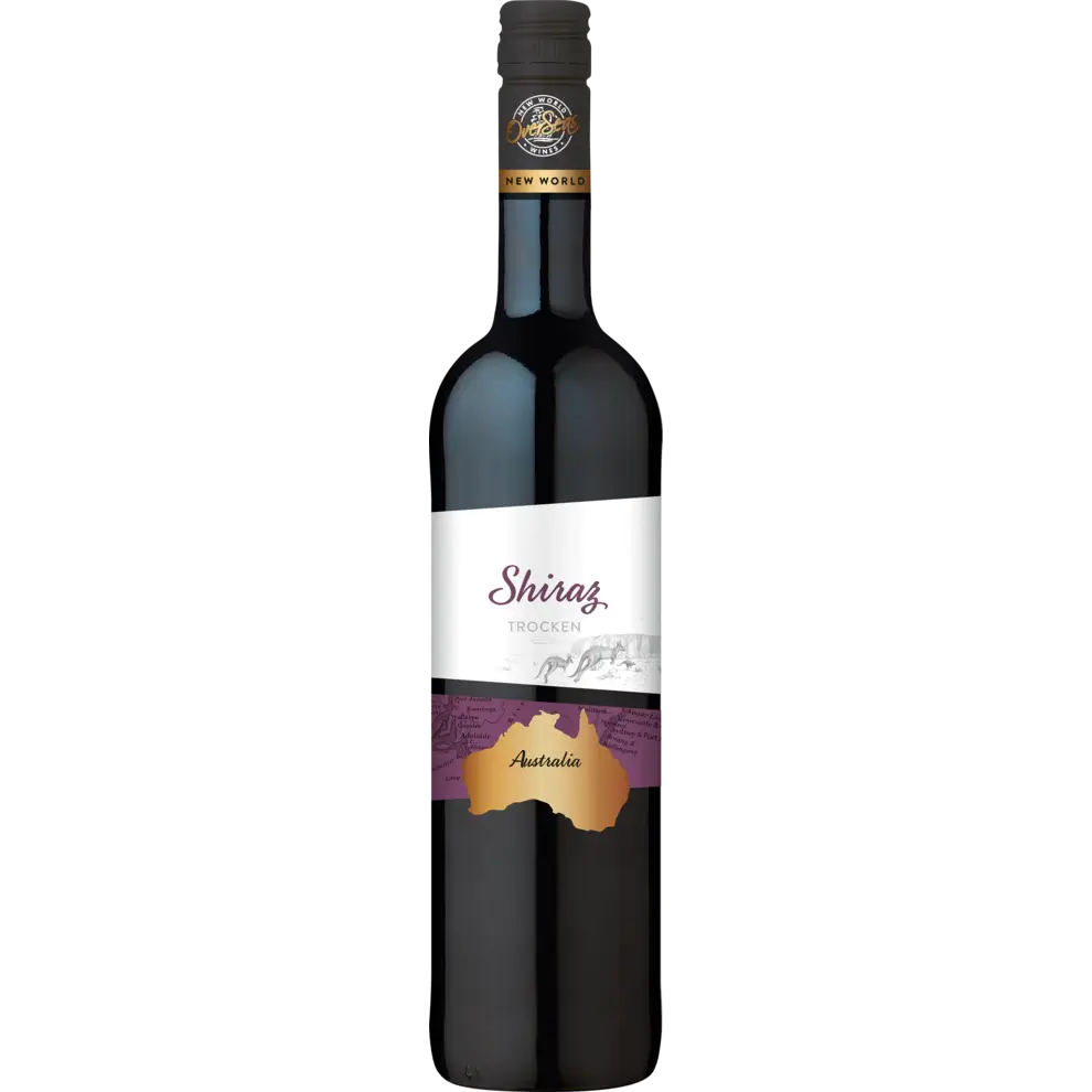 Overseas - Shiraz Dry Australia - 750 ml btl / Shiraz trocken