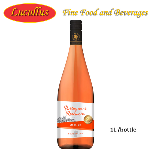 WEIN GENUSS - PORTUGIESER ROSÉWEIN PFALZ LIEBLICH DEUTCHLAND QBA 1L
