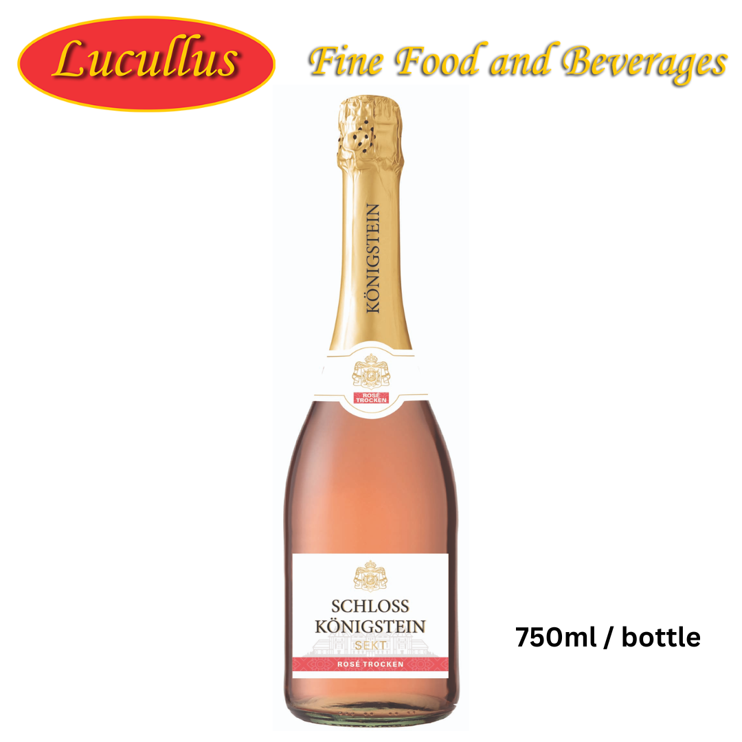 SCHLOSS KONIGSTEIN - SEKT ROSÉ TROCKEN / SPARKLING ROSE WINE 750ML