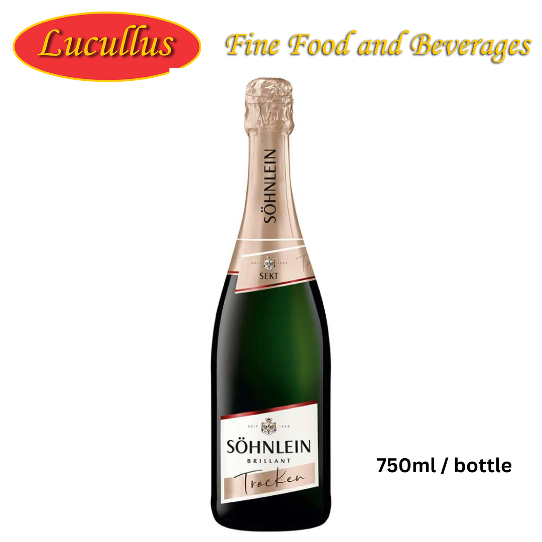 SÖHNLEIN BRILLANT - RHEINGOLD SEKT TROCKEN / DRY SPARKLING WINE 750ML BTL