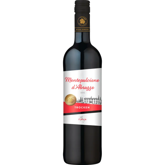 Wein-Genuss Montepulciano D'Abruzzo Dry 2012 - 750 ml btl / Montepulciano trocken