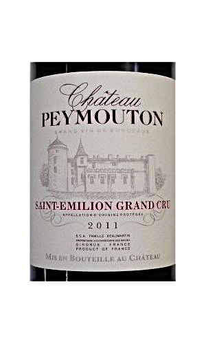 Chateau Peymouton St. Emilion 2011 Saint-Emilion 0.75 Liter Btl/Flasche