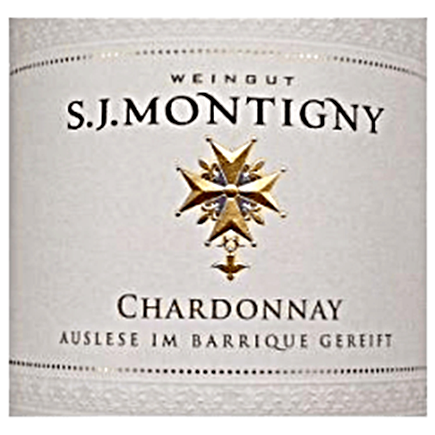 S.J. Montigny - Chardonnay Barrique Dry - 750 ml btl / Chardonnay trocken