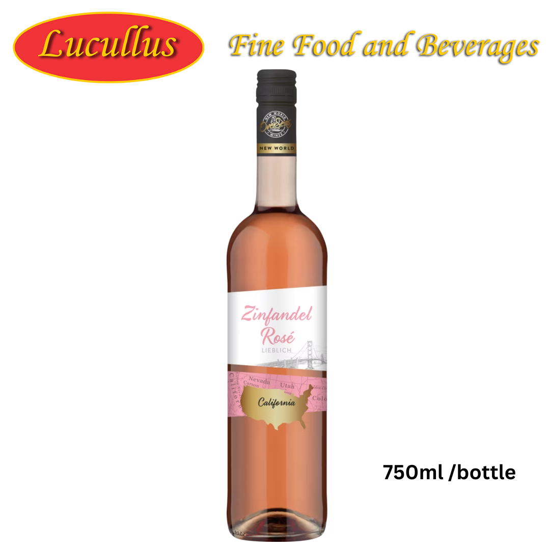 OVERSEAS - ZINFANDEL ROSÉ LIEBLICH CALIFORNIA 750ML