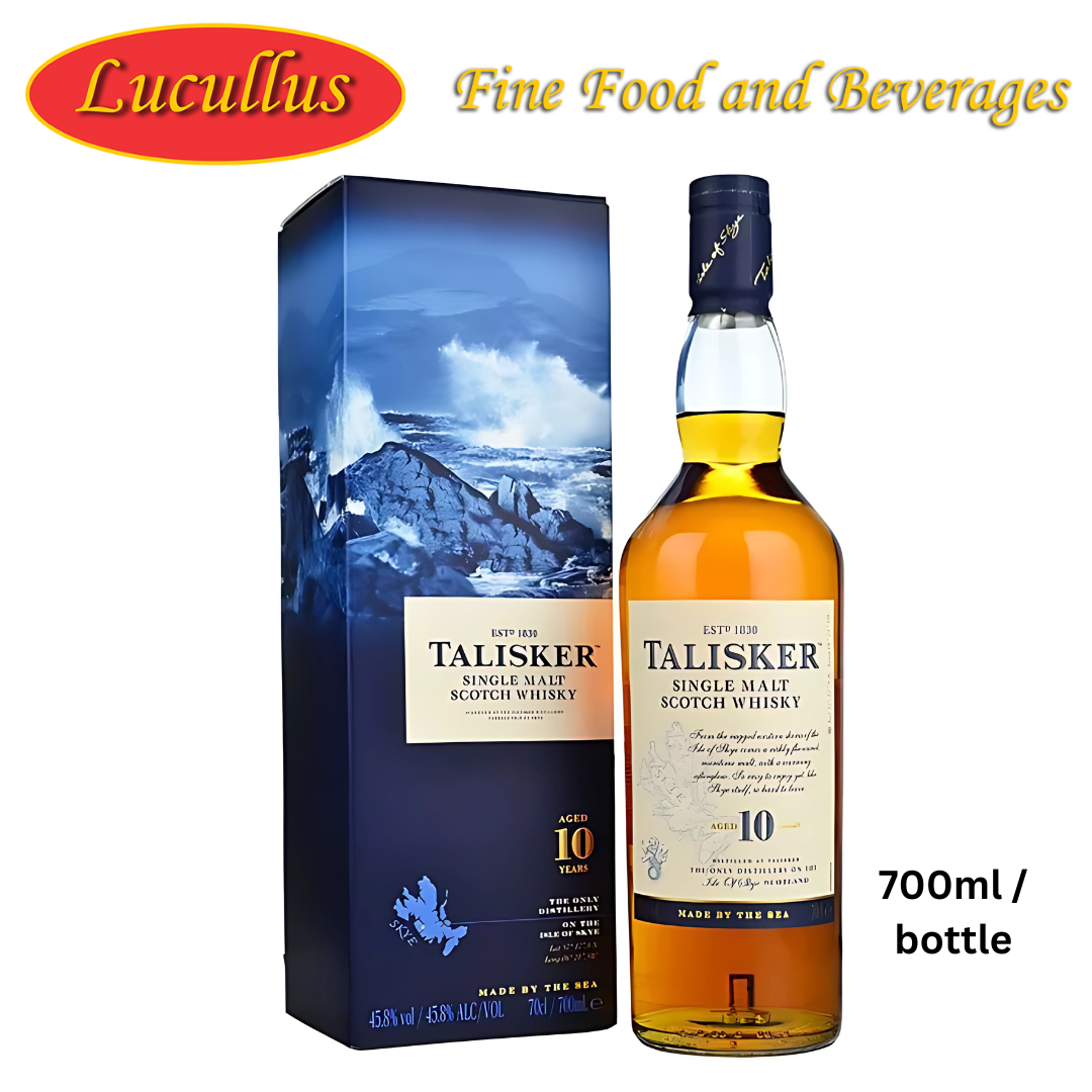TALISKER - SINGLE MALT SCOTCH WHISKEY 10 YEARS 45.8% 700ML