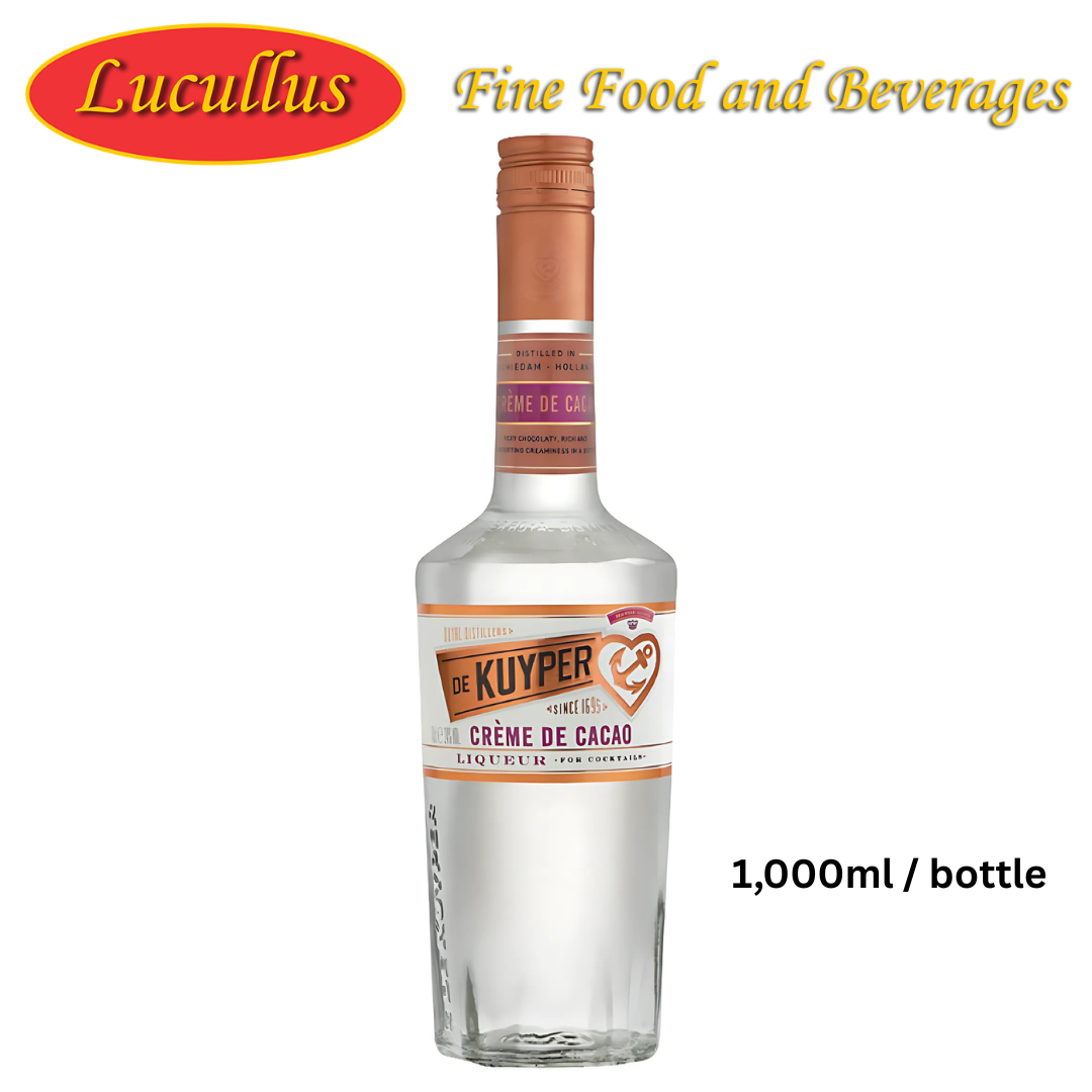 DE KUYPER - CREME DE CACAO 24% NETHERLANDS 1L BTL