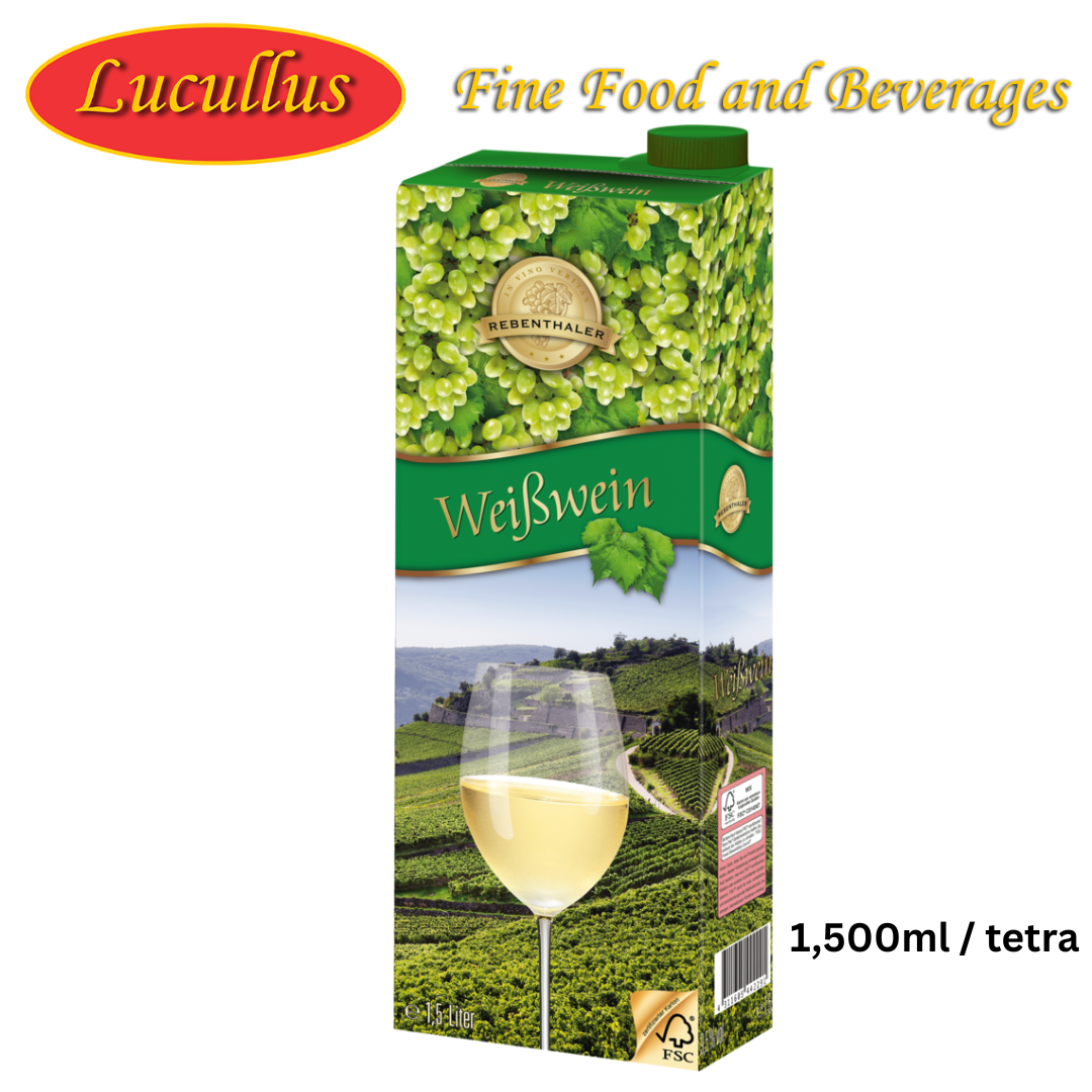 REBENTHALER - TAFELWEIN WEIß TROCKEN / TABLE WINE WHITE FRY 1,500ML