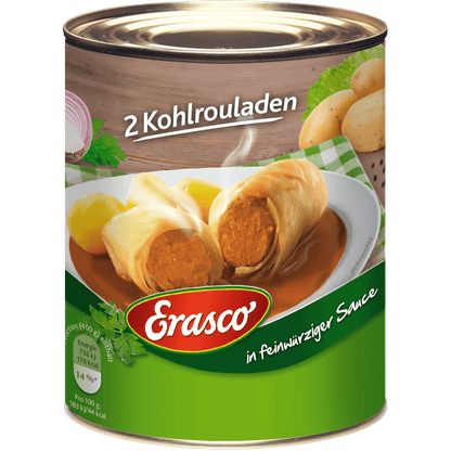 Erasco - Cabbage Rolls 2 pcs - 800 g can / Kohlrouladen