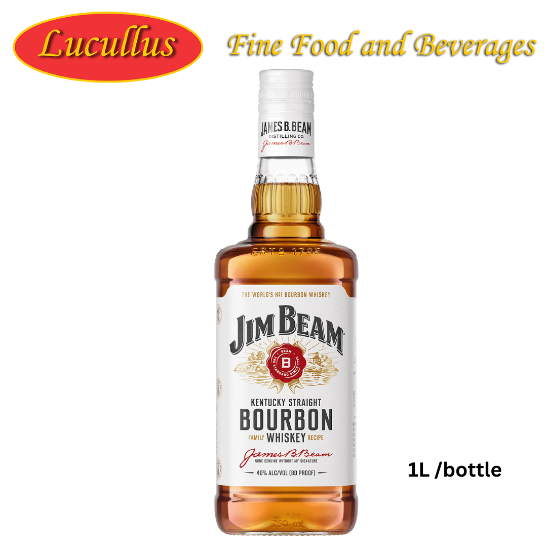 JIM BEAM - BOURBON WHISKY 40% 1L