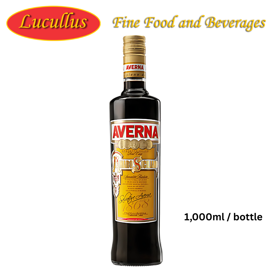 AVERNA - KRÄUTER LIKÖR / AMARO SICILIANO HERB LIQUEUR 32% 1L