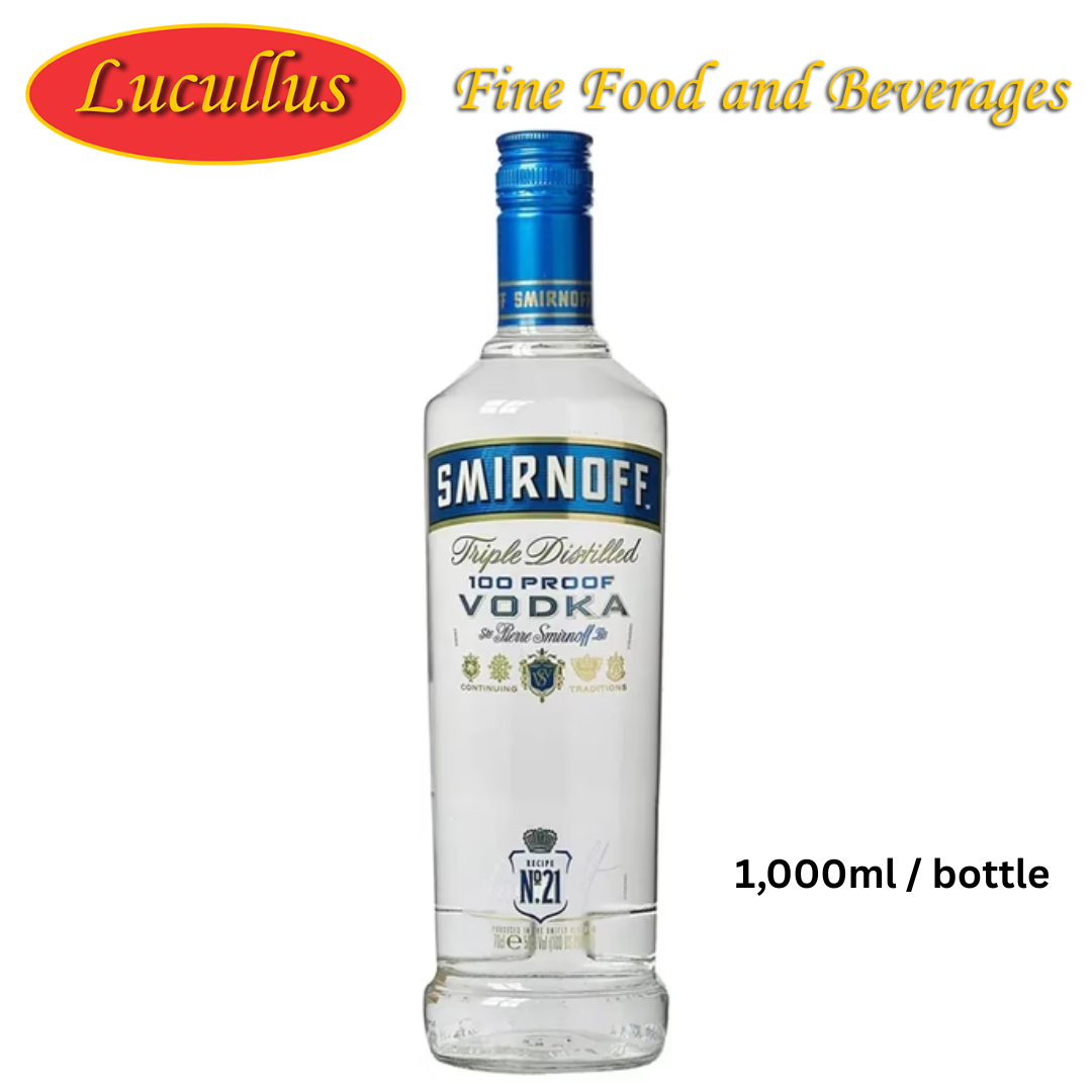 SMIRNOFF - VODKA 50% 1L