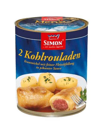 Simon - Cabbage Rolls 2 pcs - 800 g can / Kohlrouladen