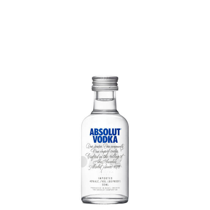 Absolut Blue "Minis" 40% 0.05 Liter Btl/Flasche