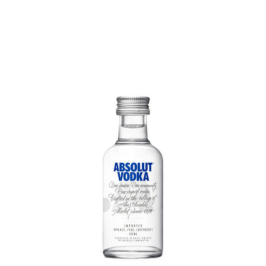 Absolut Blue "Minis" 40% 0.05 Liter Btl/Flasche