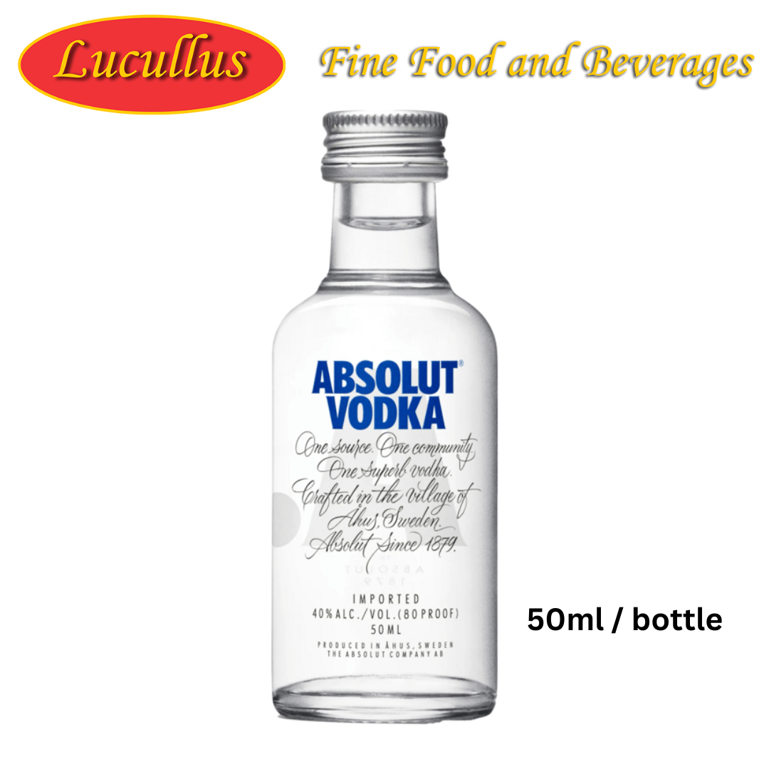 ALBSOLUT VODKA - MINIS 40% 50ML