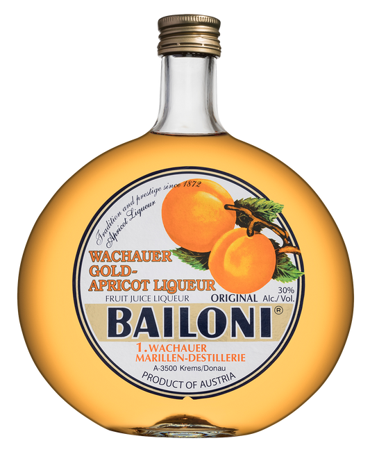 Bailoni - Apricot Schnapps 40% / Aprikosenschnaps 1000ml btl