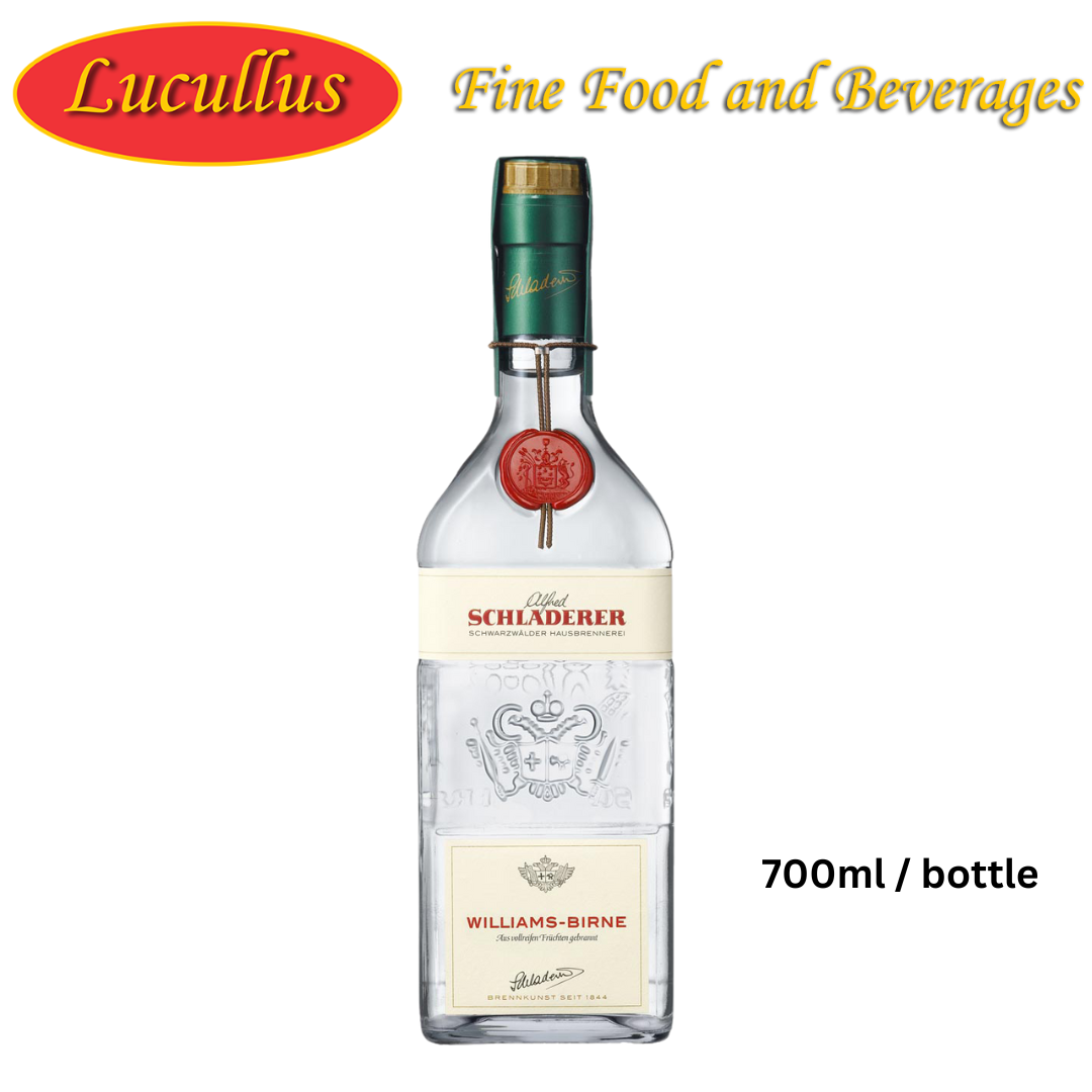 SCHLANDERER - WILLIAMS CHRIST / WILLIAMS PEARS SCHNAPPS 40% 700ML BTL