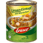 Erasco - Lentil Stew with Sausage - 800 g can / Linsentopf mit Würstchen